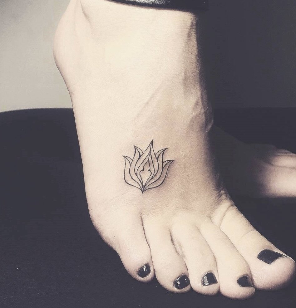 Meaningful Tattoo Lotus